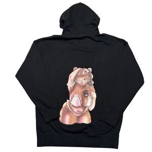 Soto Worldwide Heartless Girl Full Zip Hoodie Medium Anime Art Y2K Streetwear